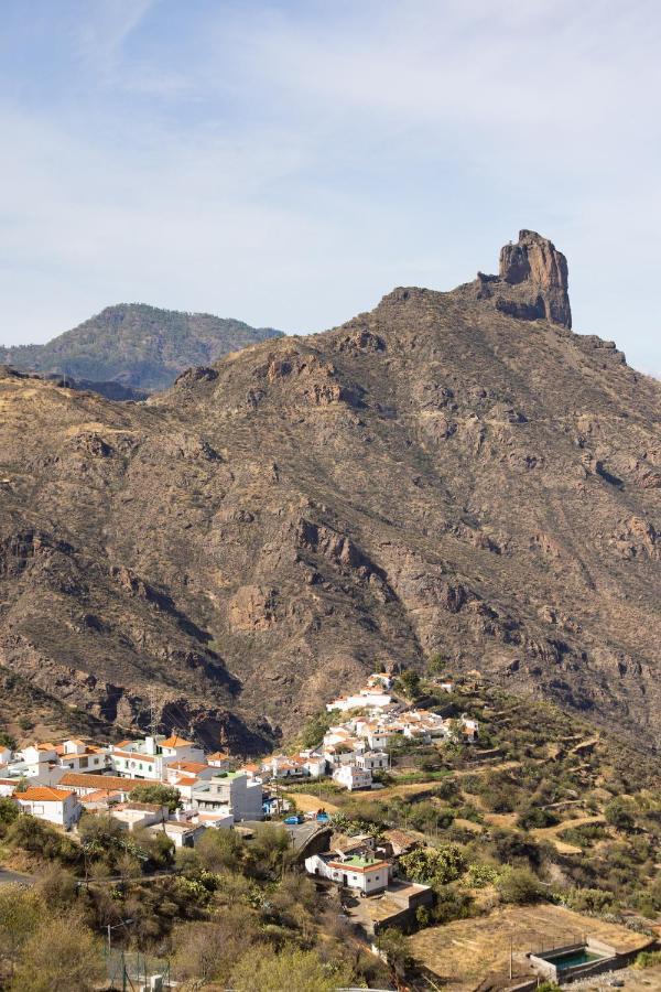 Casa Evaristo With Roque Nublo View Tejeda  Exteriör bild