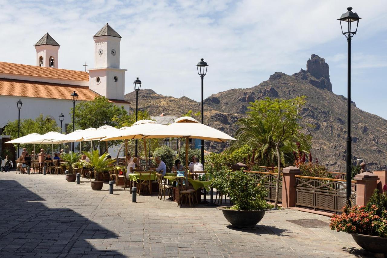 Casa Evaristo With Roque Nublo View Tejeda  Exteriör bild