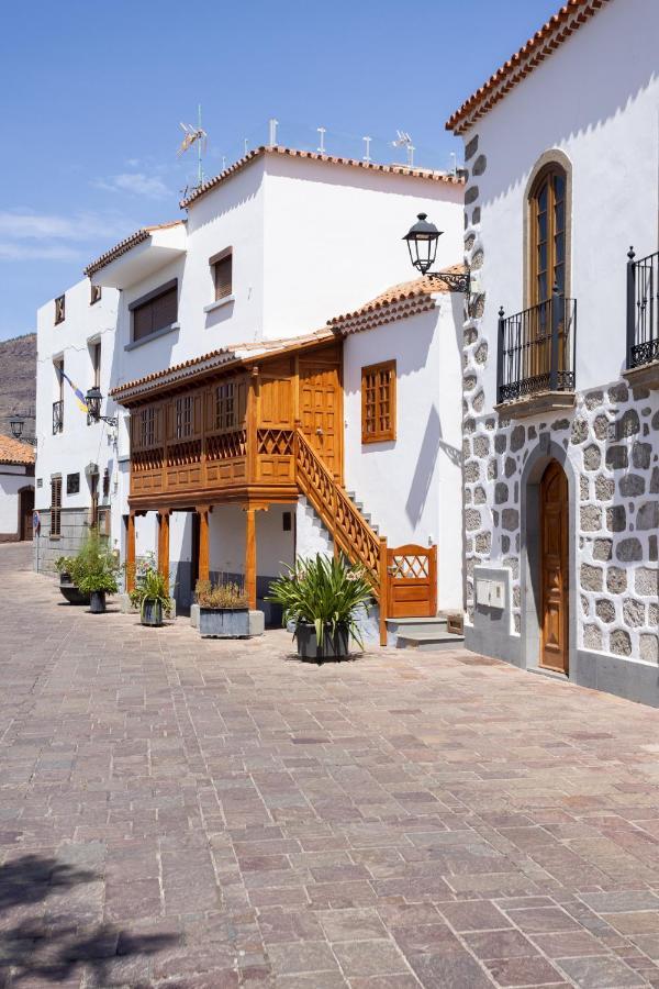 Casa Evaristo With Roque Nublo View Tejeda  Exteriör bild